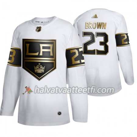 Miesten NHL Los Angeles Kings Pelipaita Dustin Brown 23 Adidas 2019-20 Golden Edition Valkoinen Authentic Miesten NHL Los Angeles Kings Pelipaita Dustin Brown 23 Adidas 2019-20 Golden Edition Valkoinen Authentic